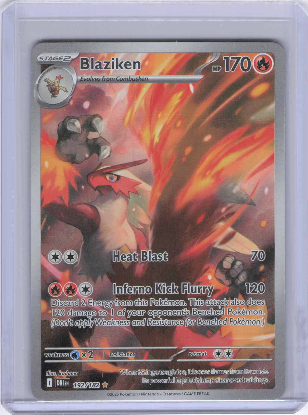 Blaziken - 192/182 - SV10: Destined Rivals (DRI)