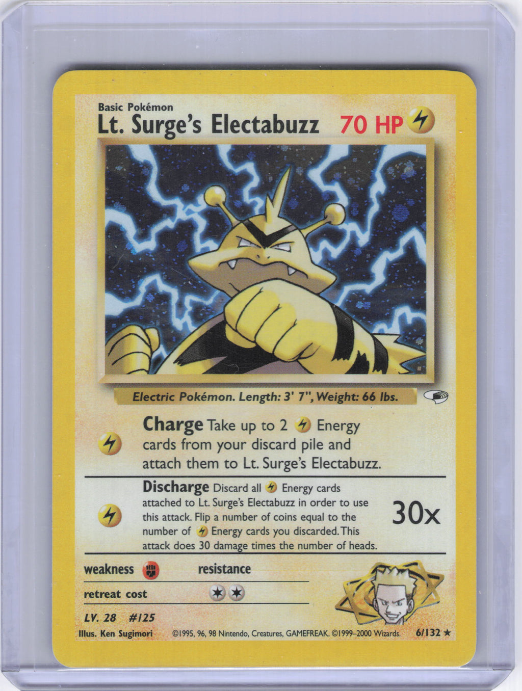 Lt. Surge's Electabuzz (6) - Gym Heroes (G1) Unlimited
