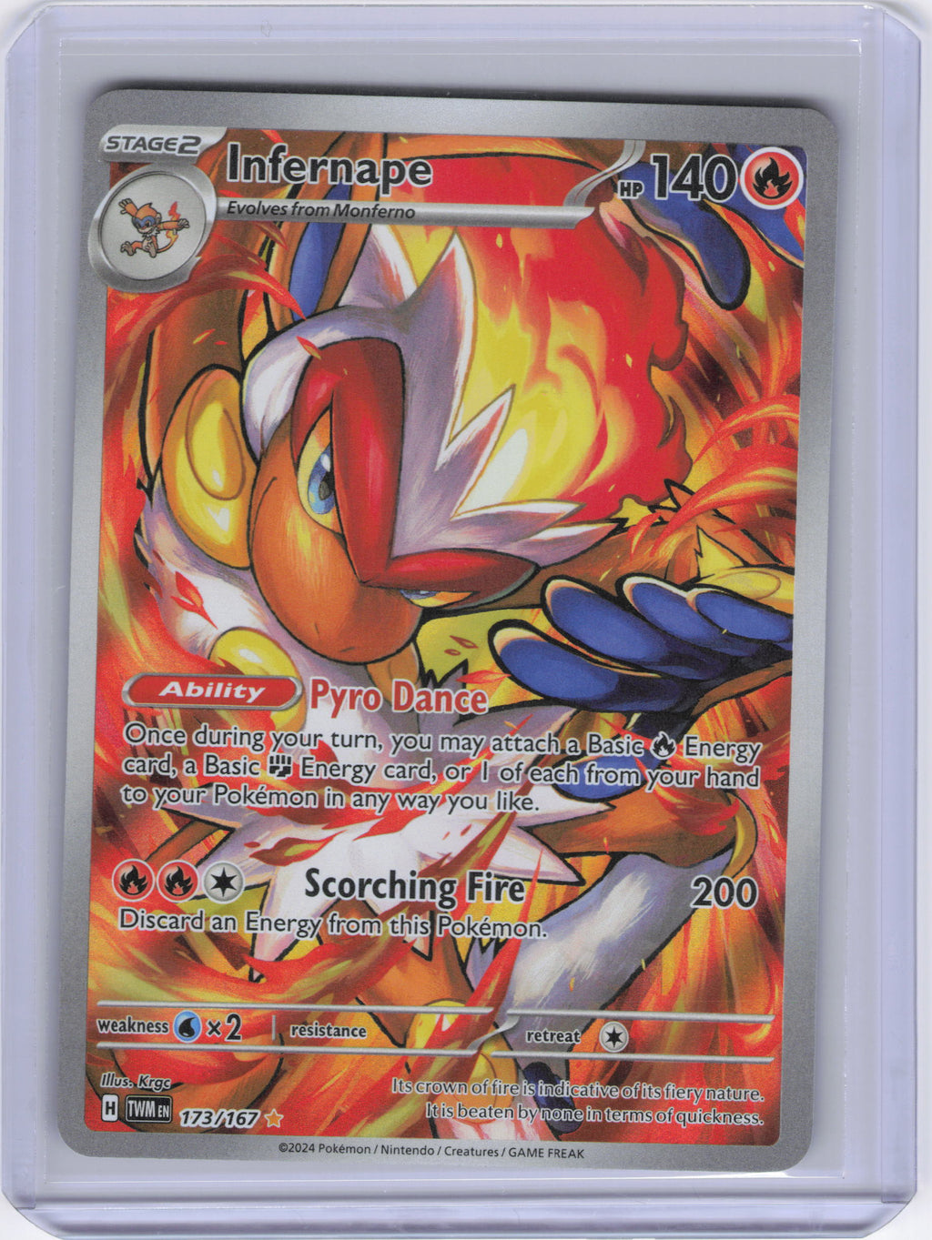 Infernape - 173/167 - SV06: Twilight Masquerade (TWM)