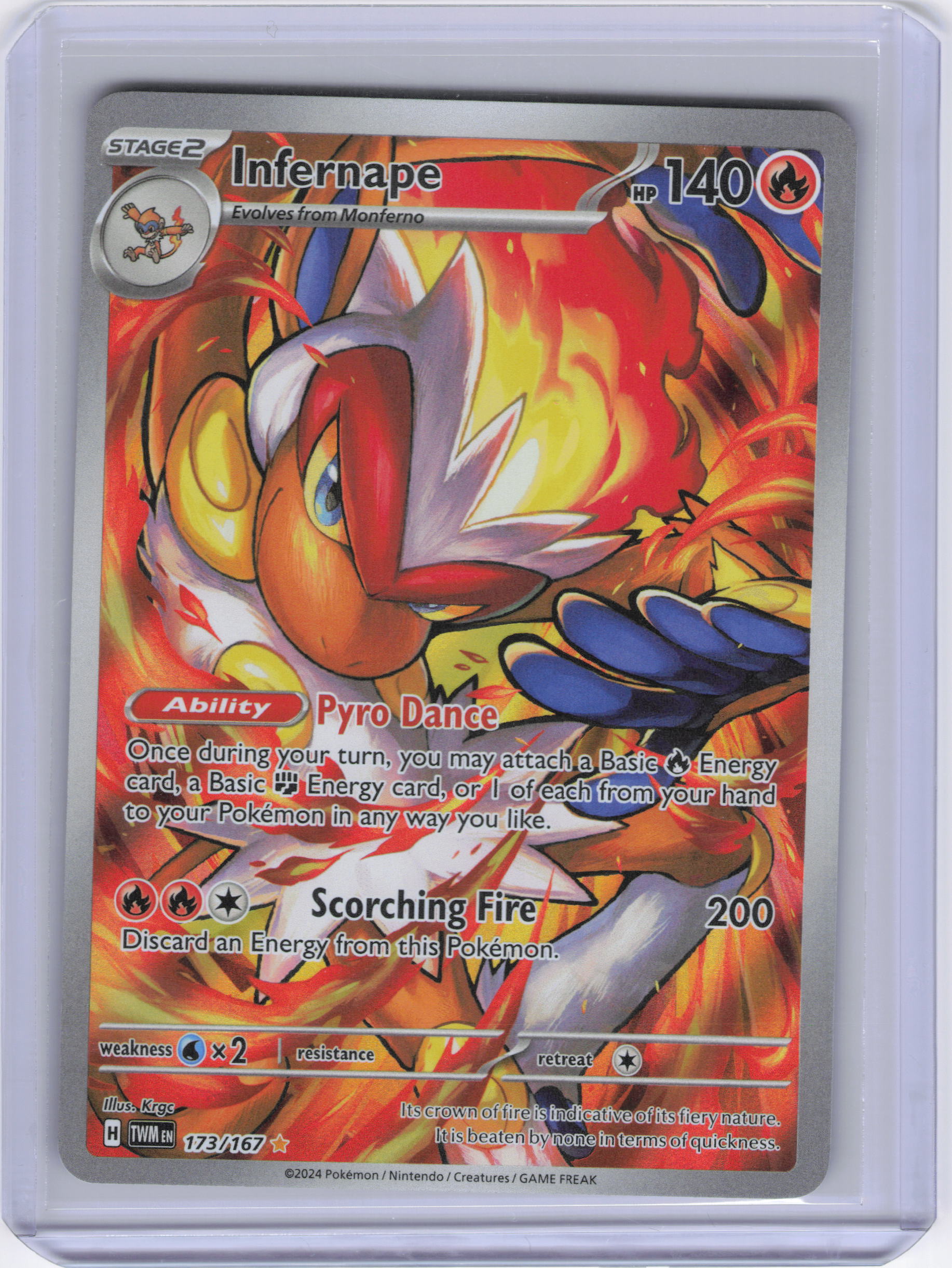 Infernape - 173/167 - SV06: Twilight Masquerade (TWM)