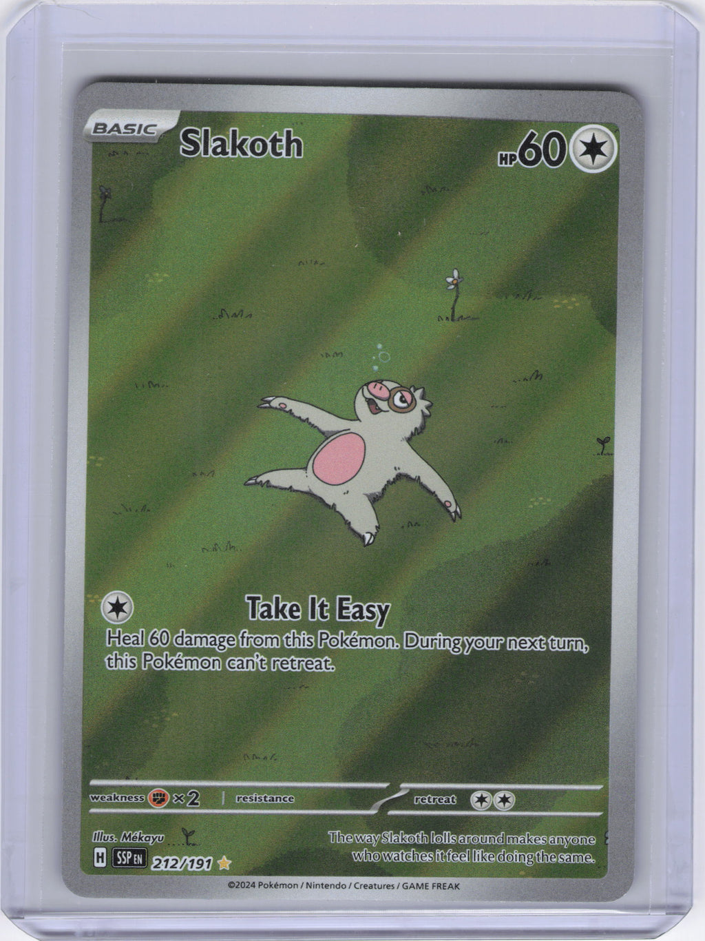 Slakoth - 212/191 - SV08: Surging Sparks (SSP)