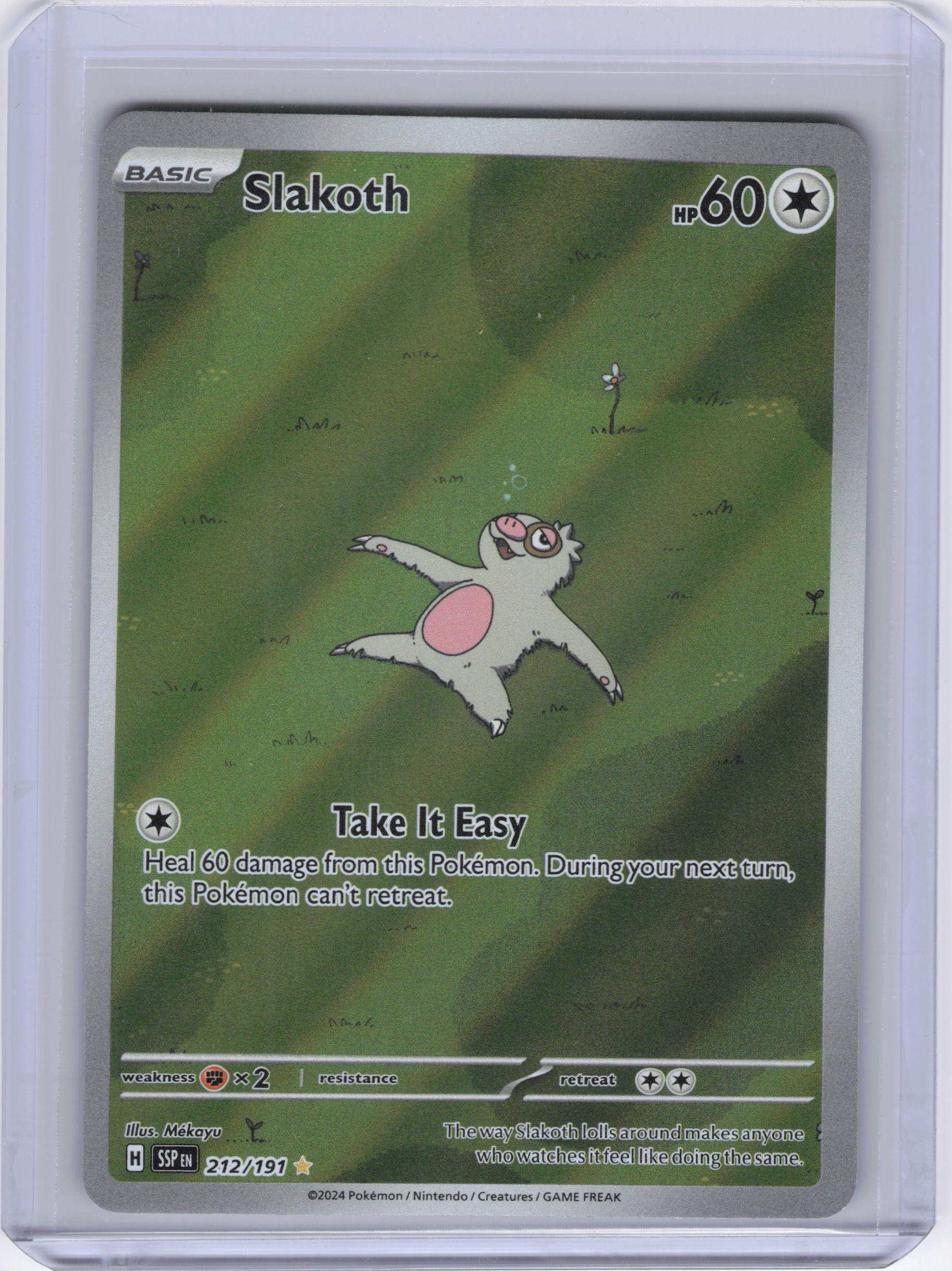 Slakoth - 212/191 - SV08: Surging Sparks (SSP)