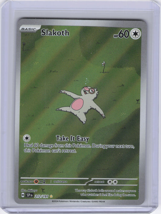 Slakoth - 212/191 - SV08: Surging Sparks (SSP)