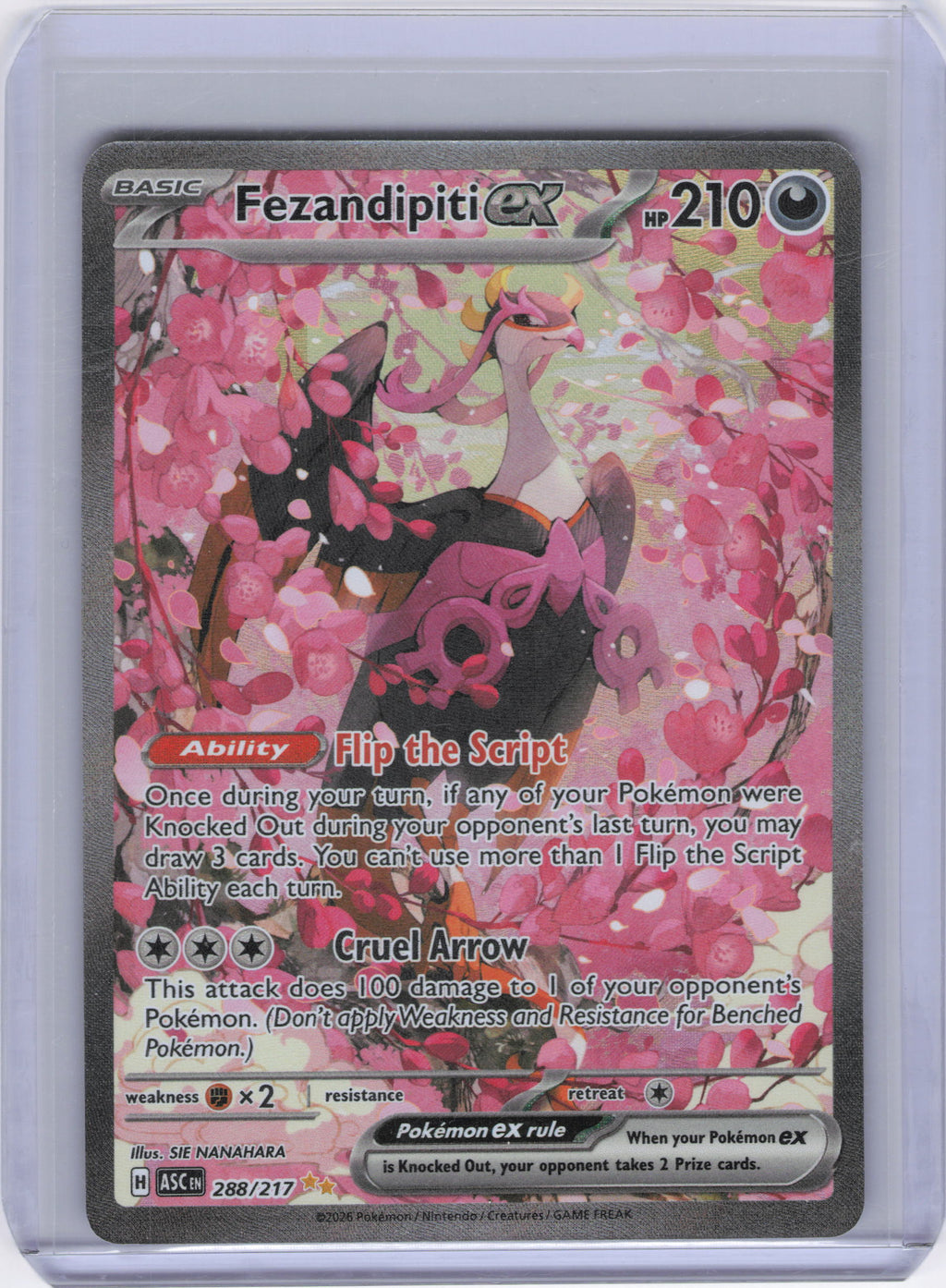 Fezandipiti ex - 288/217 - ME: Ascended Heroes (ASC)