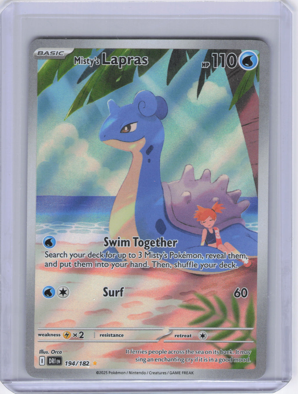 Misty's Lapras - 194/182 - SV10: Destined Rivals (DRI)