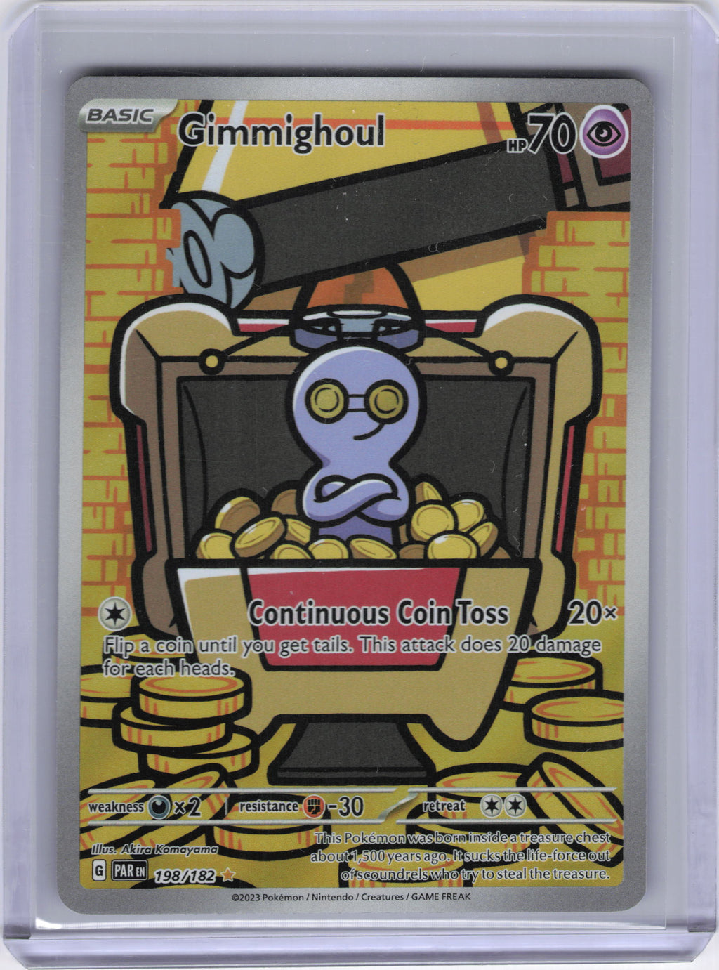 Gimmighoul - 198/182 - SV04: Paradox Rift (PAR)