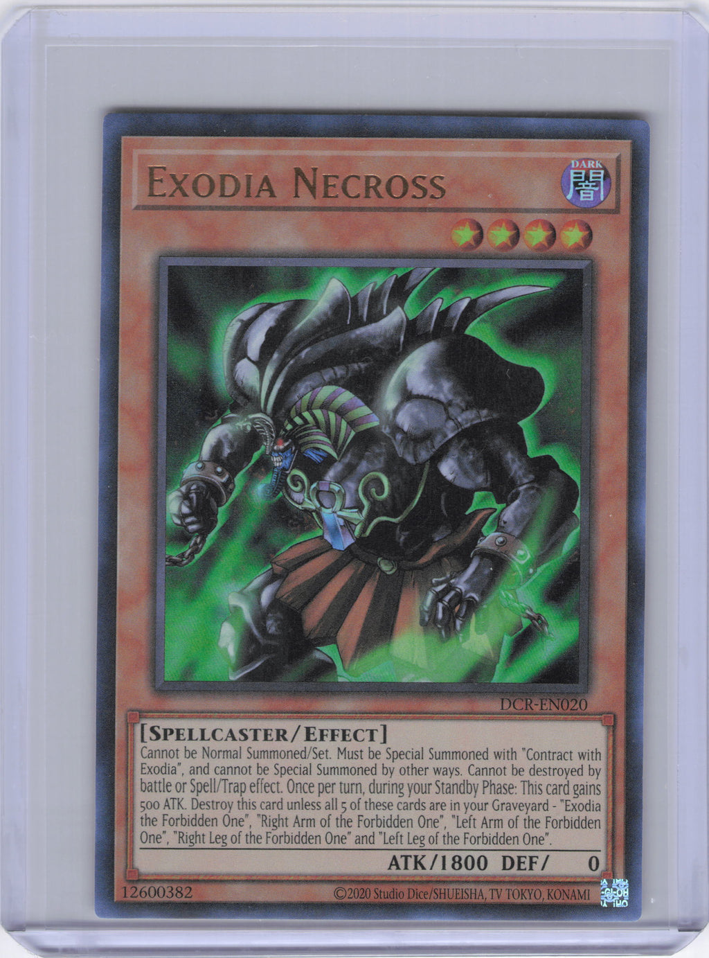 Exodia Necross - Dark Crisis (25th Anniversary Edition) (DCR-EN)
