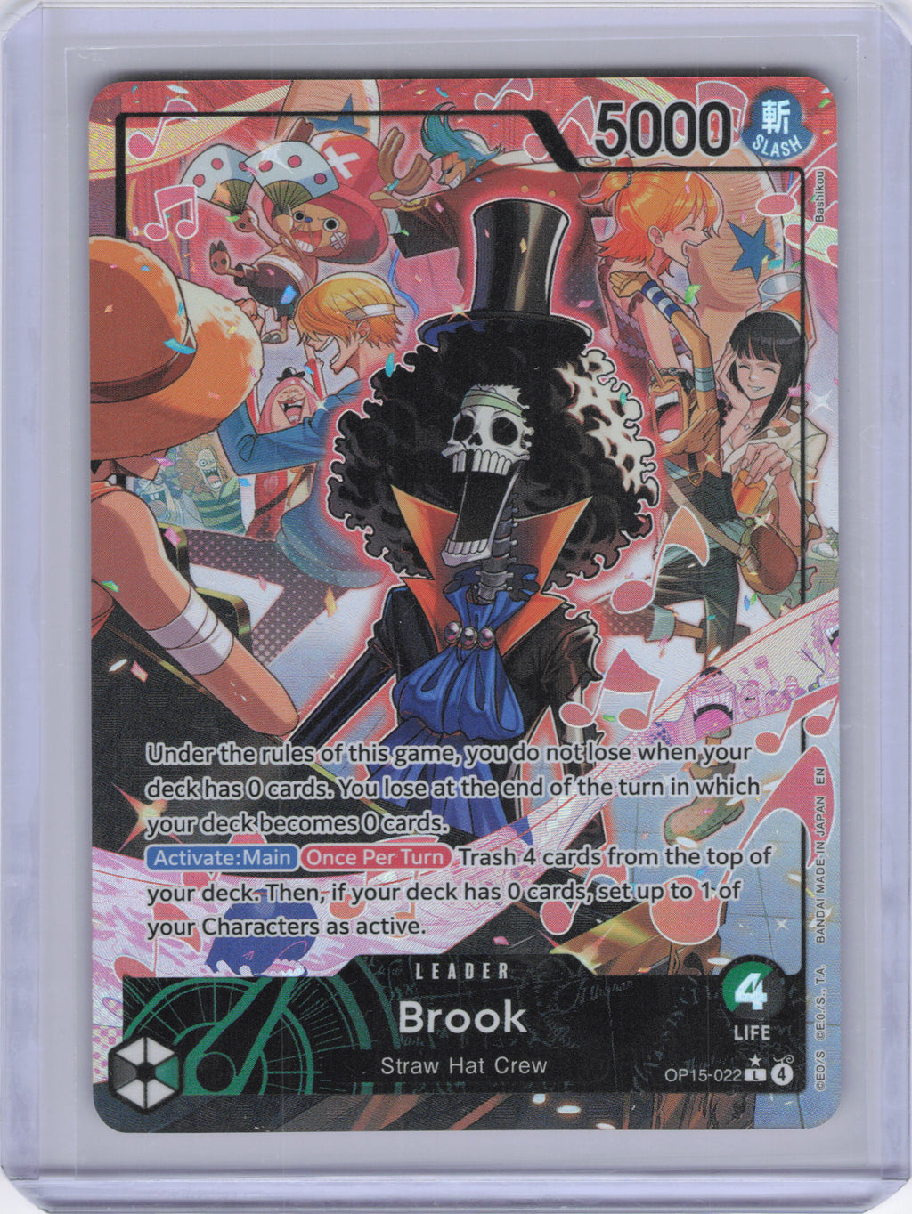 Brook (OP15-022) (Alternate Art) - Adventure on Kami's Island (OP15-EB04)