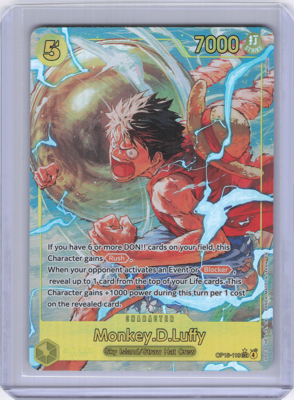 Monkey.D.Luffy (OP15-119) (Alternate Art) - Adventure on Kami's Island (OP15-EB04)