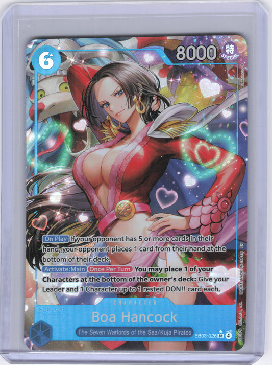 Boa Hancock (Alternate Art) - Extra Booster: One Piece Heroines Edition (EB-03)