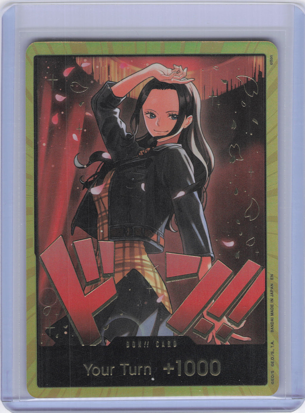 DON!! Card (Nico Robin) (Gold) - Extra Booster: One Piece Heroines Edition (EB-03)