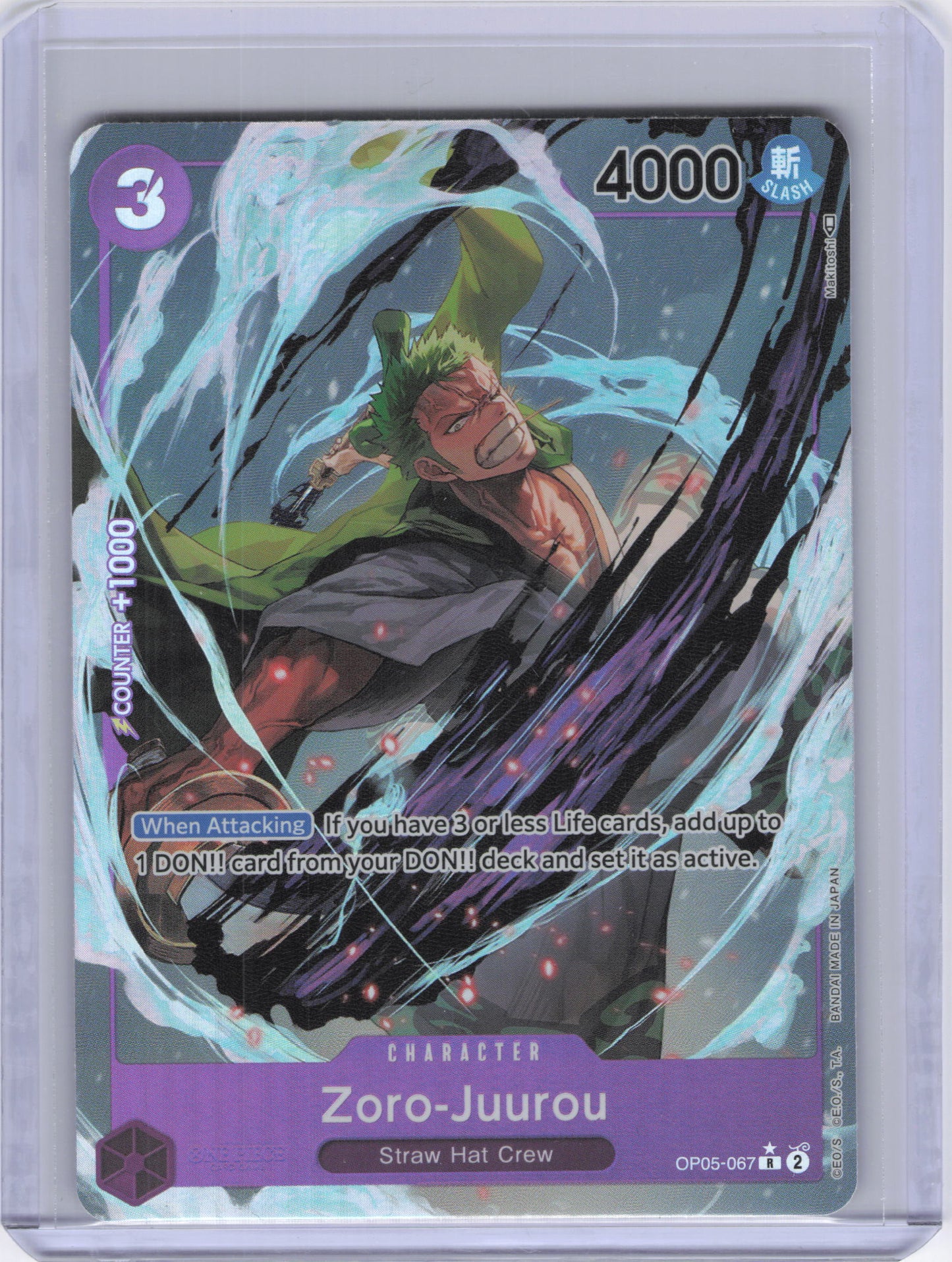 Zoro-Juurou (Alternate Art) - Awakening of the New Era (OP05)