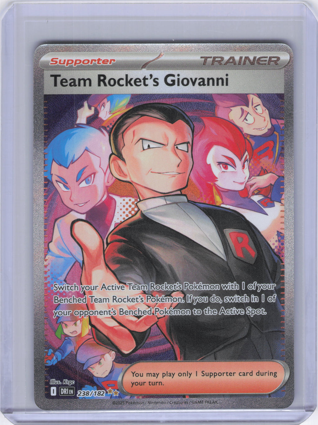 Team Rocket's Giovanni - 238/182 - SV10: Destined Rivals (DRI)