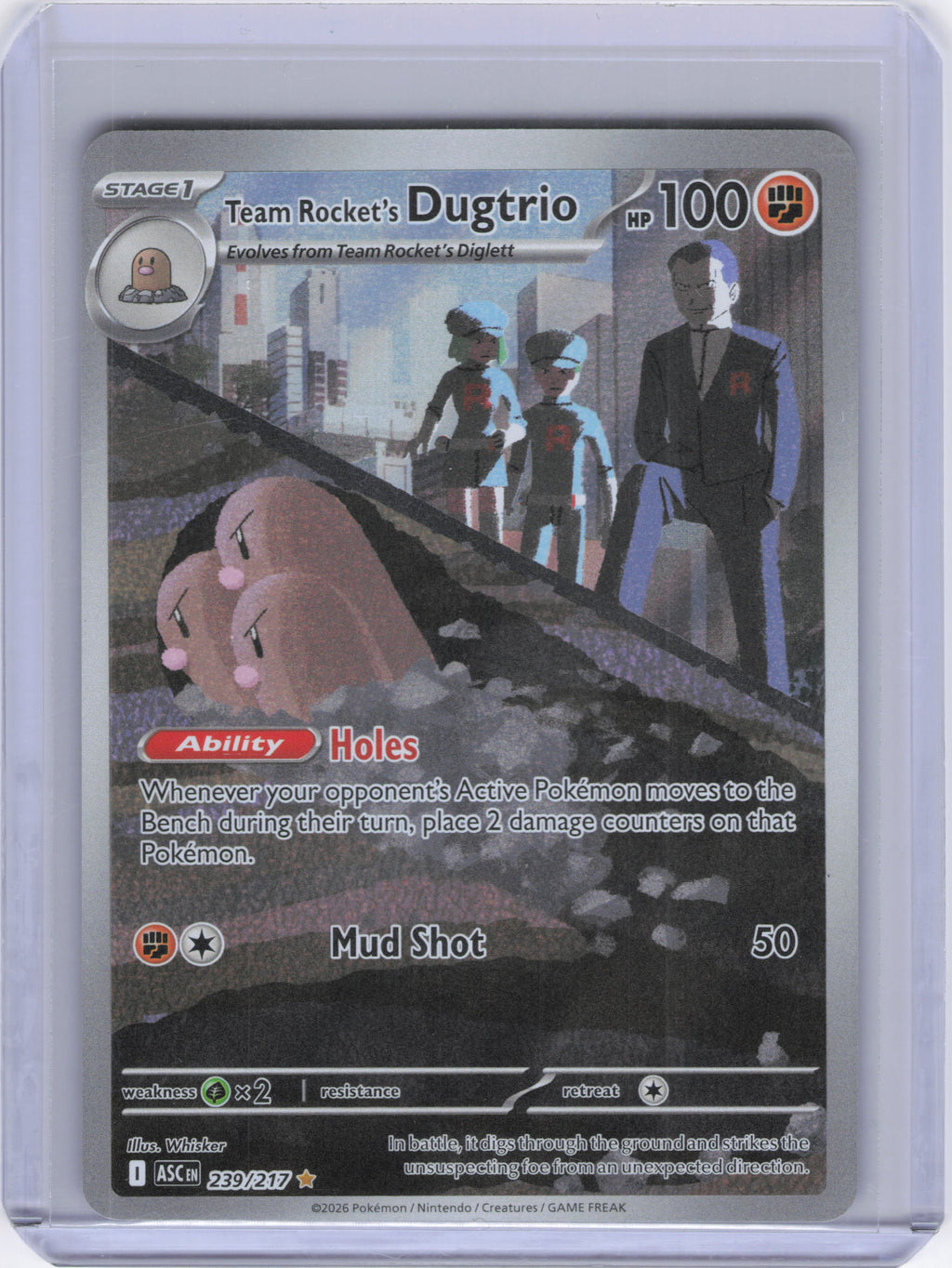 Team Rocket's Dugtrio - 239/217 - ME: Ascended Heroes (ASC)