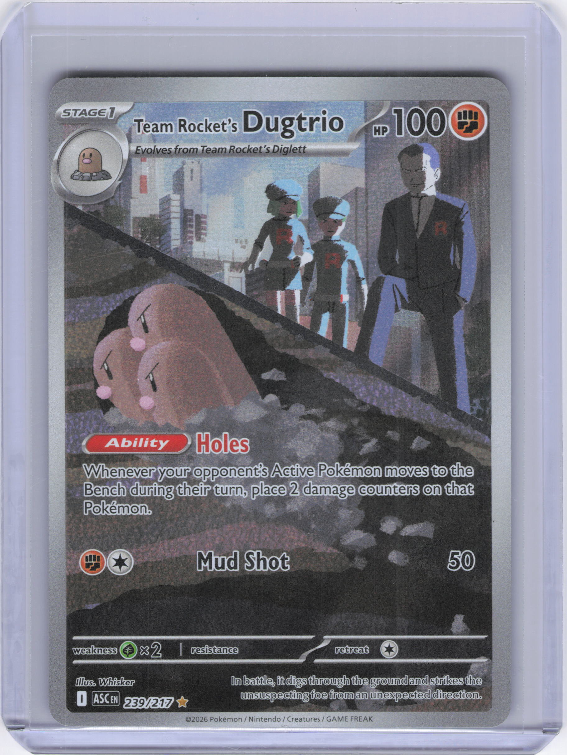 Team Rocket's Dugtrio - 239/217 - ME: Ascended Heroes (ASC)