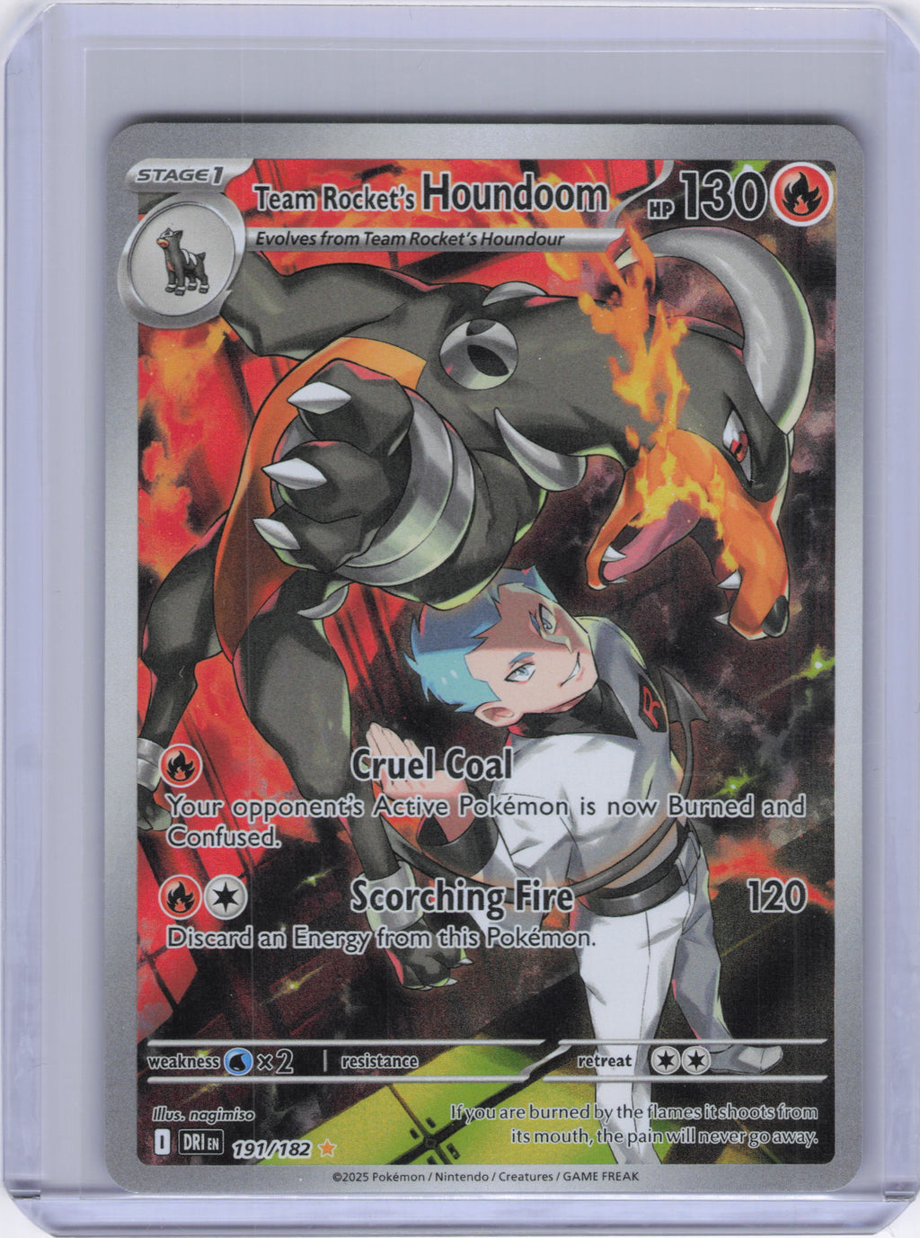 Team Rocket's Houndoom - 191/182 - SV10: Destined Rivals (DRI)