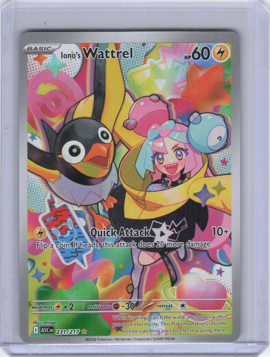 Iono's Wattrel - 231/217 - ME: Ascended Heroes (ASC)