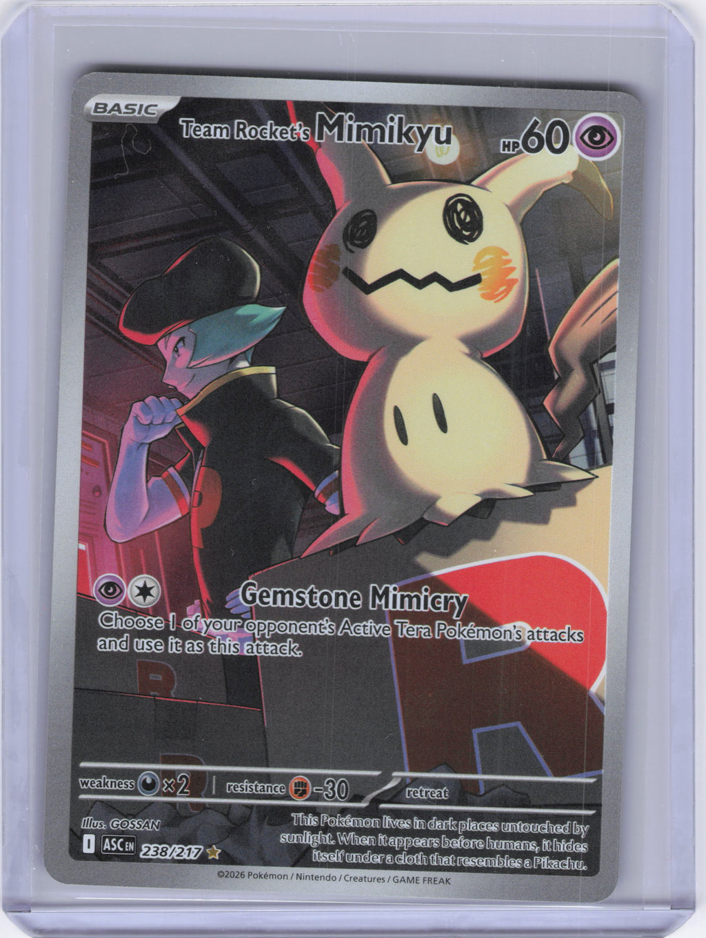 Team Rocket's Mimikyu - 238/217 - ME: Ascended Heroes (ASC)