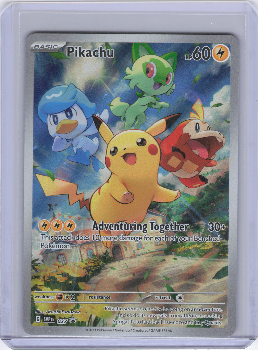 Pikachu - 027 - SV: Scarlet & Violet Promo Cards (SVP)