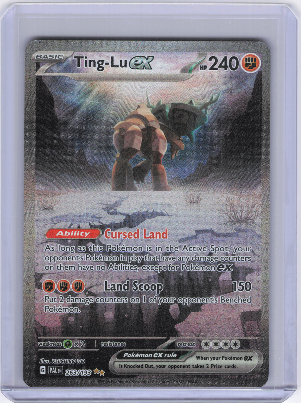 Ting-Lu ex - 263/193 - SV02: Paldea Evolved (PAL)