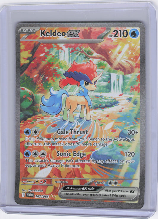 Keldeo ex - 167/086 - SV: White Flare (WHT)