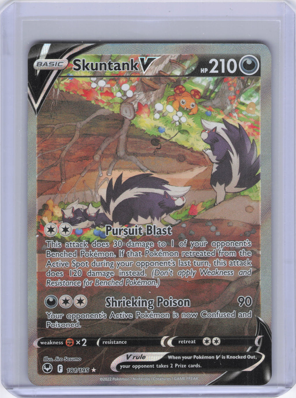 Skuntank V (Alternate Full Art) - SWSH12: Silver Tempest (SWSH12)