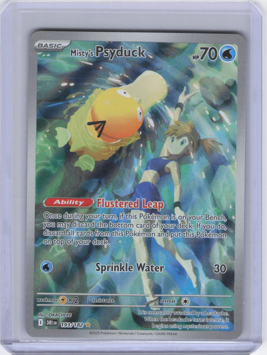 Misty's Psyduck - 193/182 - SV10: Destined Rivals (DRI)