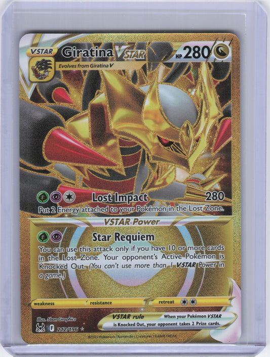 Giratina VSTAR (212) (Secret) - SWSH11: Lost Origin (SWSH11)