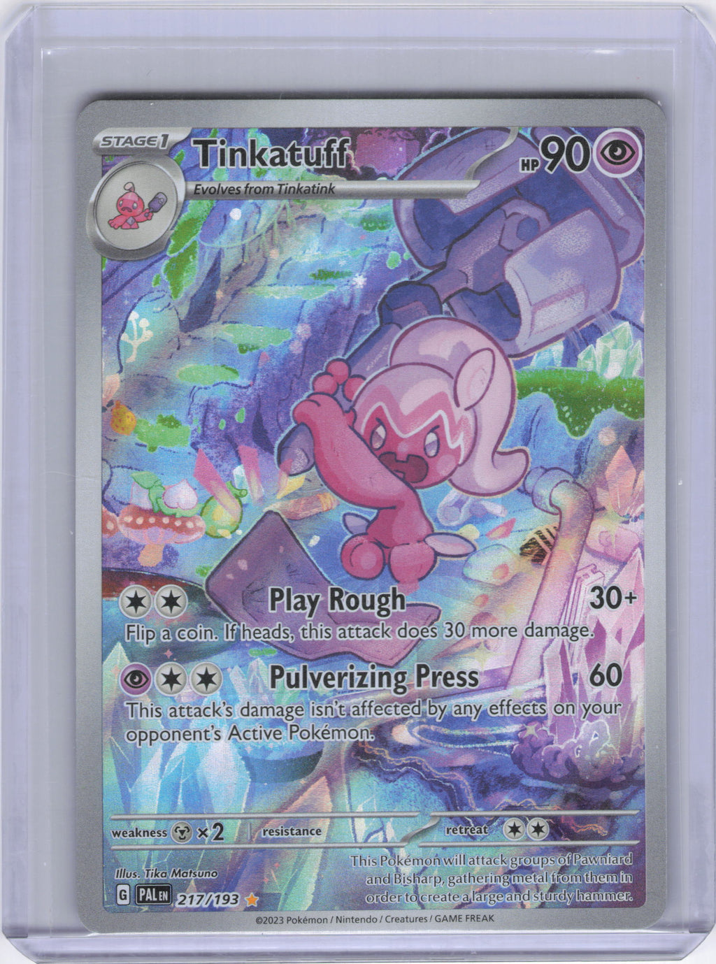 Tinkatuff - 217/193 - SV02: Paldea Evolved (PAL)