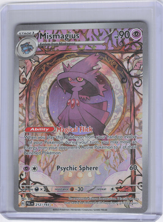 Mismagius - 212/193 - SV02: Paldea Evolved (PAL)