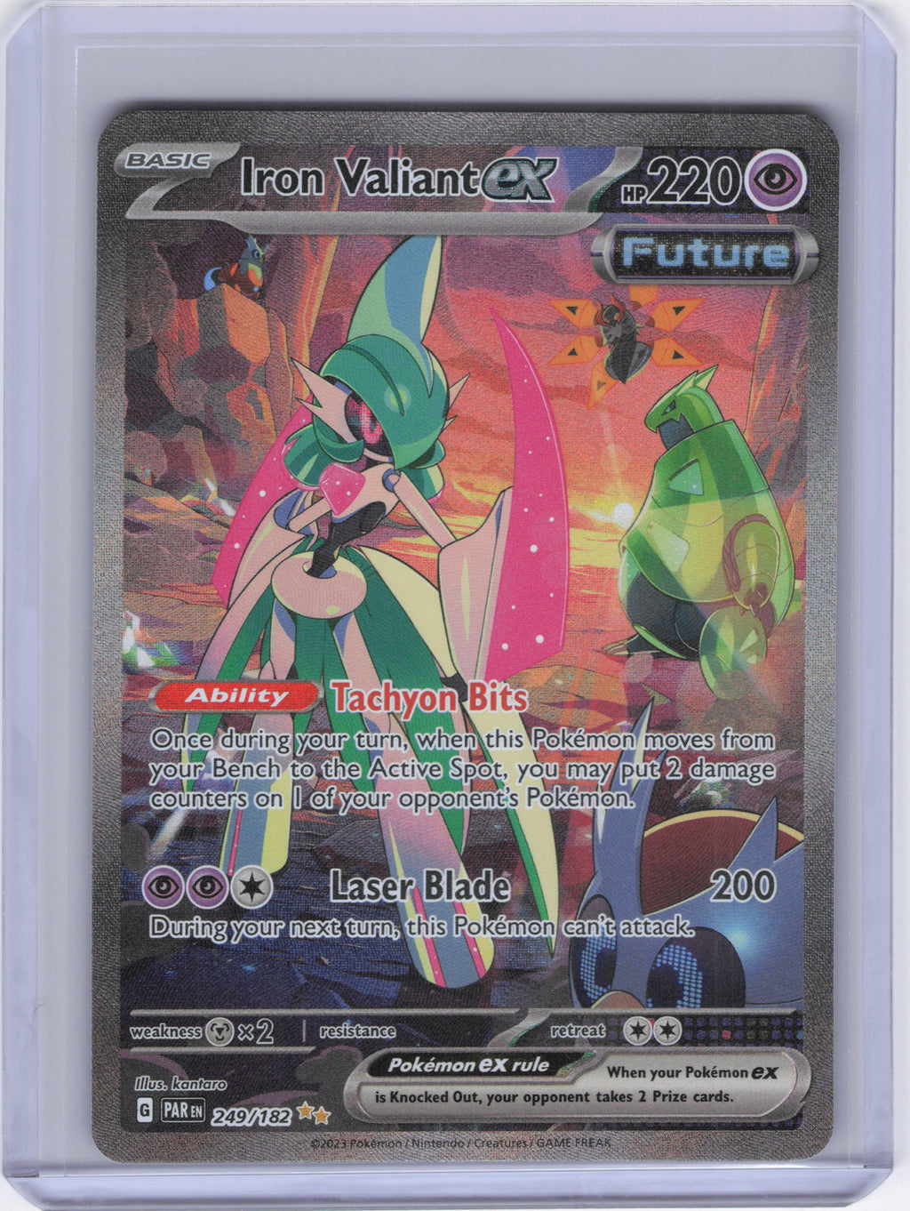 Iron Valiant ex - 249/182 - SV04: Paradox Rift (PAR)