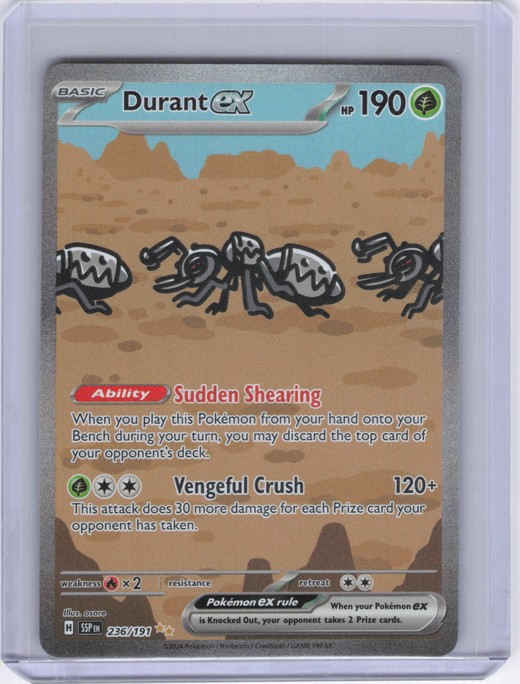 Durant ex - 236/191 - SV08: Surging Sparks (SSP)