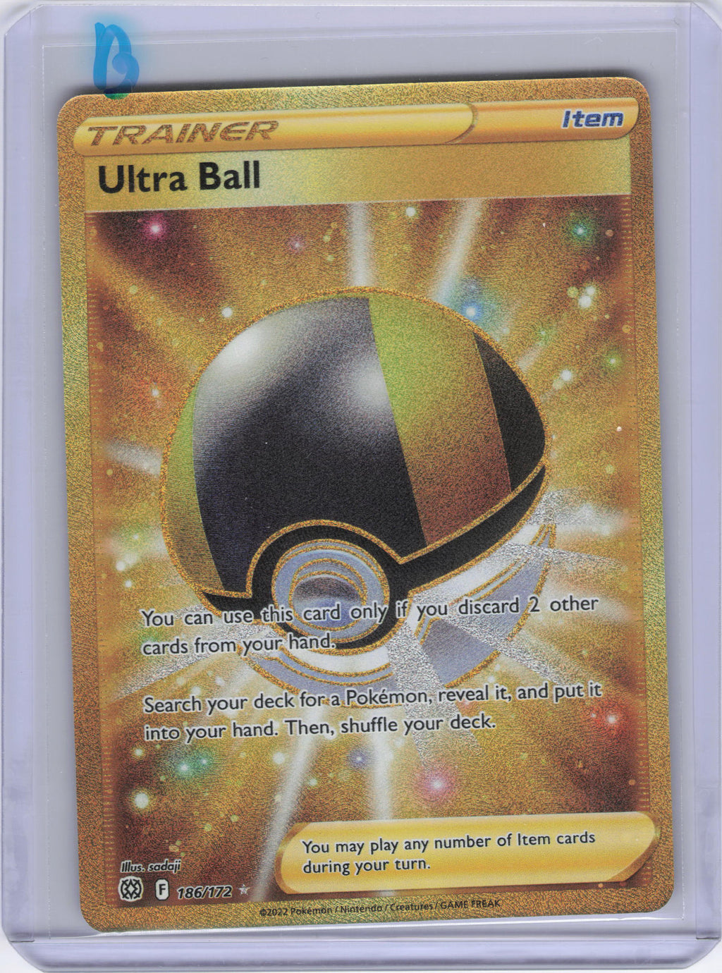 Ultra Ball (Secret) - SWSH09: Brilliant Stars (SWSH09)(186/172)