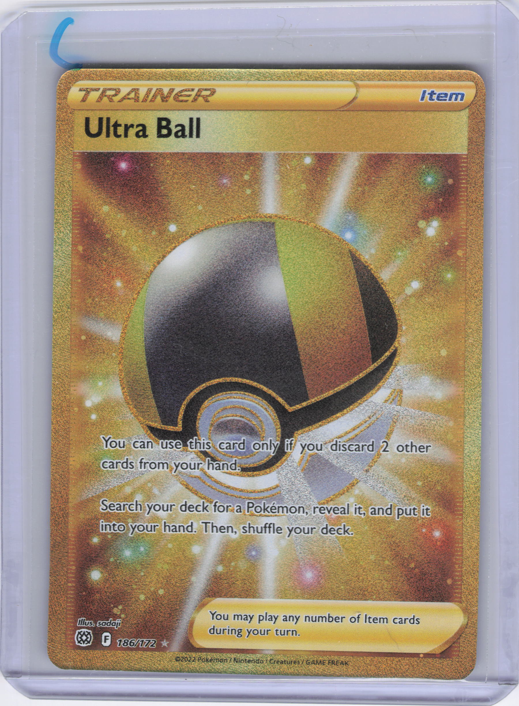 Ultra Ball (Secret) - SWSH09: Brilliant Stars (SWSH09)(186/172)