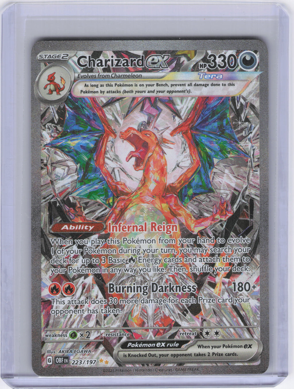 Charizard ex - 223/197 - SV03: Obsidian Flames (OBF)