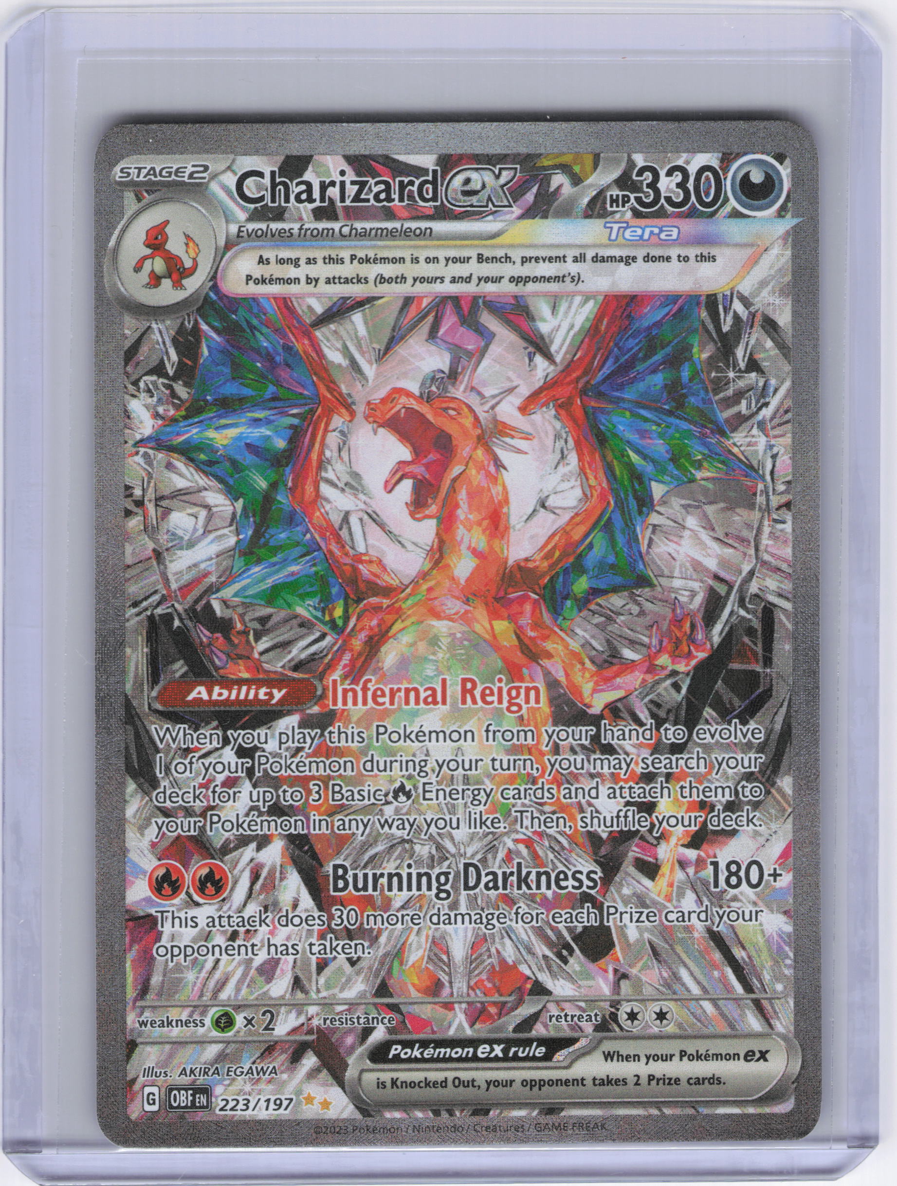 Charizard ex - 223/197 - SV03: Obsidian Flames (OBF)
