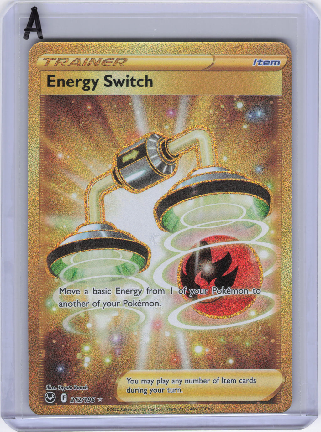 Energy Switch (Secret) - SWSH12: Silver Tempest (SWSH12)(212/195)