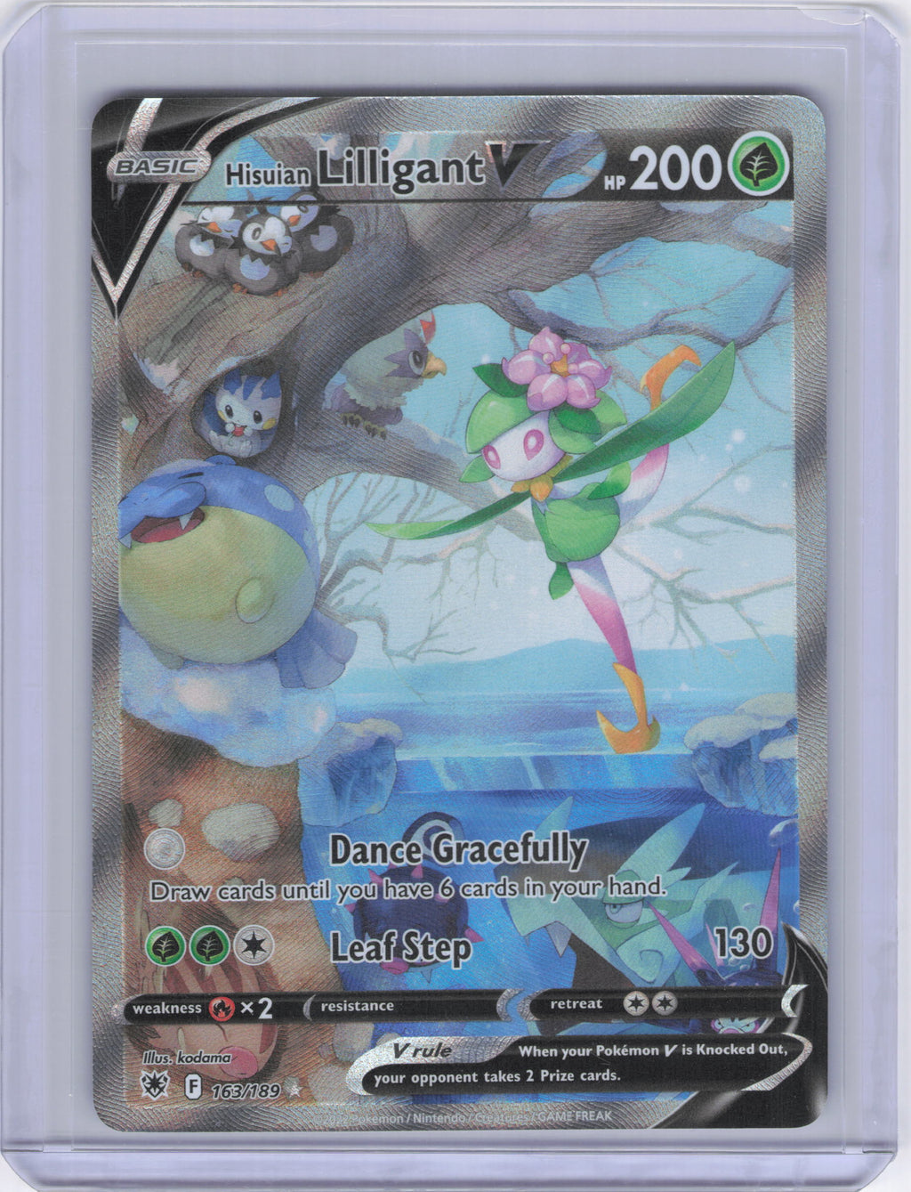 Hisuian Lilligant V (Alternate Full Art) - SWSH10: Astral Radiance (SWSH10)