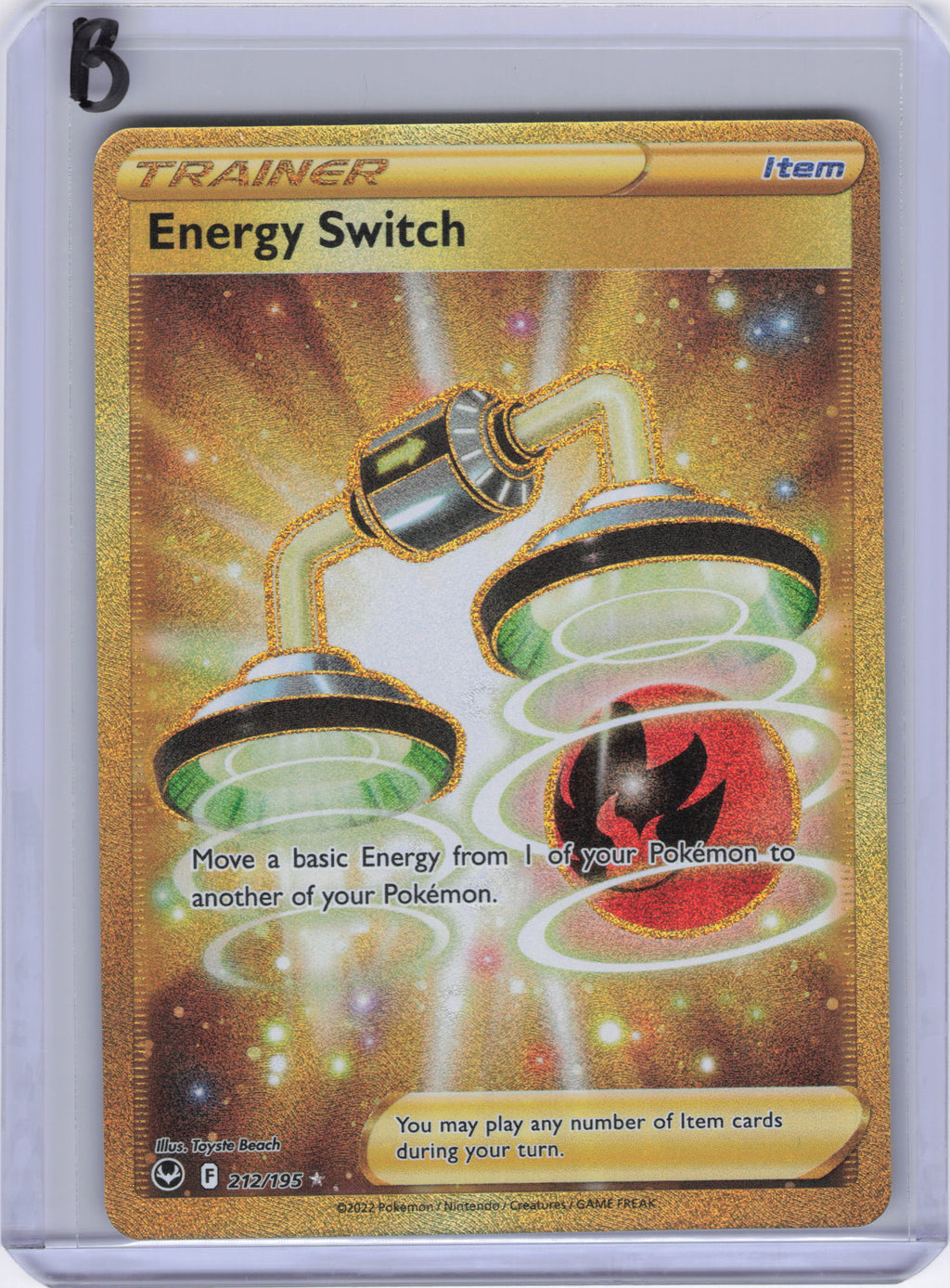 Energy Switch (Secret) - SWSH12: Silver Tempest (SWSH12)(212/195)