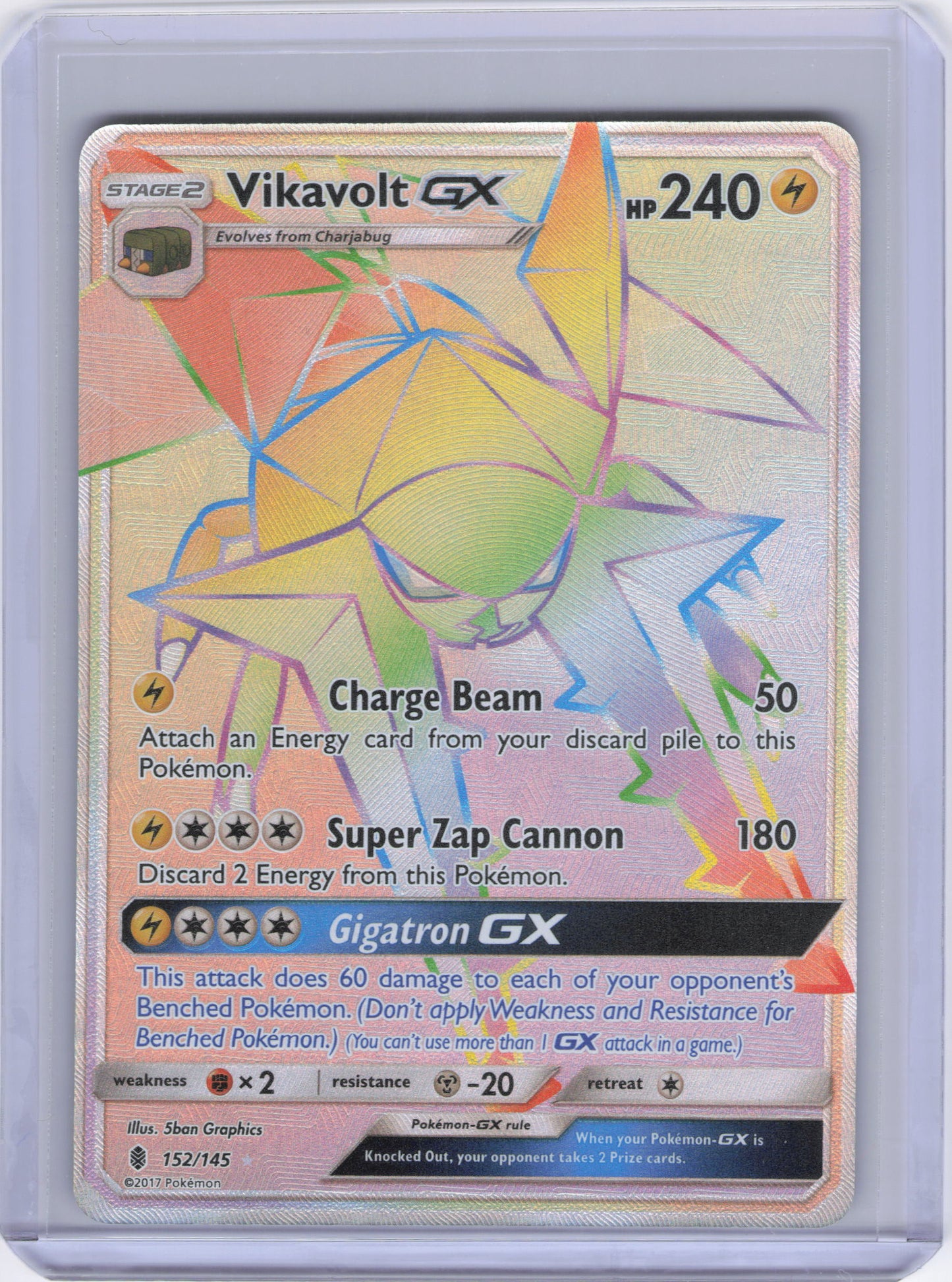 Vikavolt GX (Secret) - SM - Guardians Rising (SM02)(152/145)