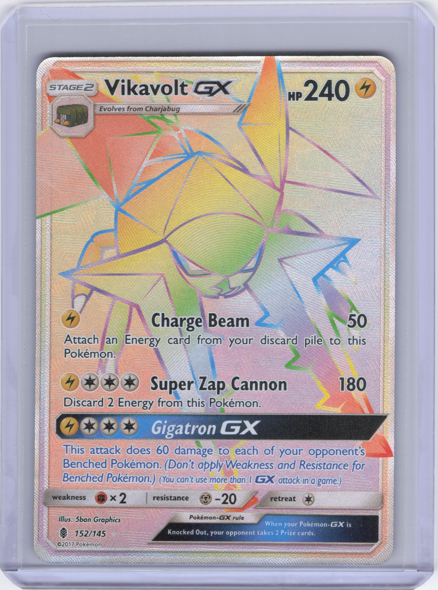 Vikavolt GX (Secret) - SM - Guardians Rising (SM02)(152/145)