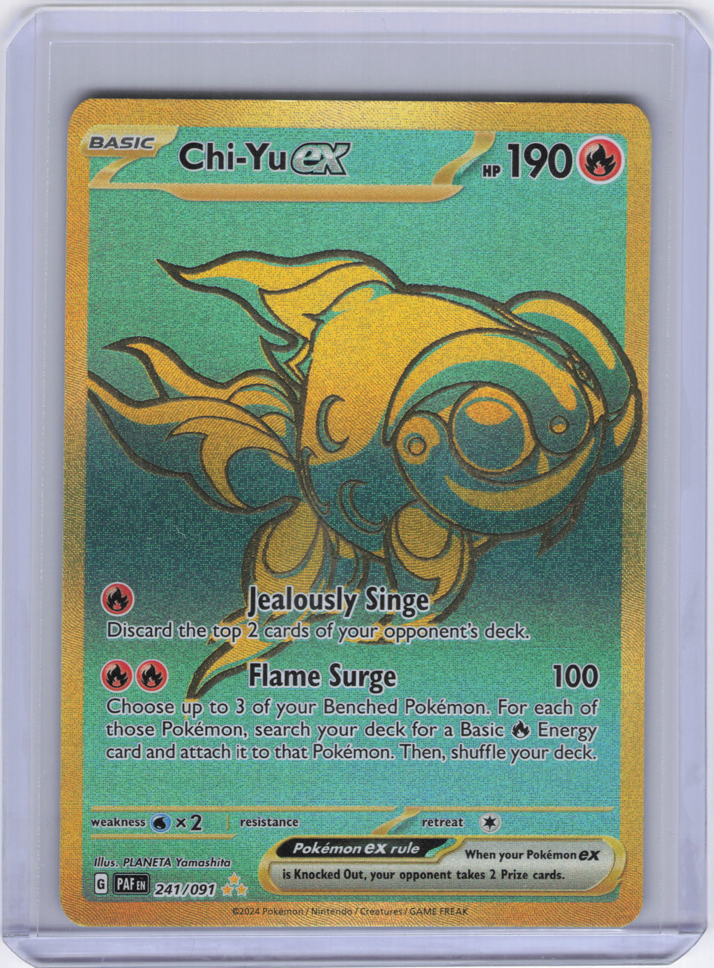 Chi-Yu ex - SV: Paldean Fates (PAF)(241/091)