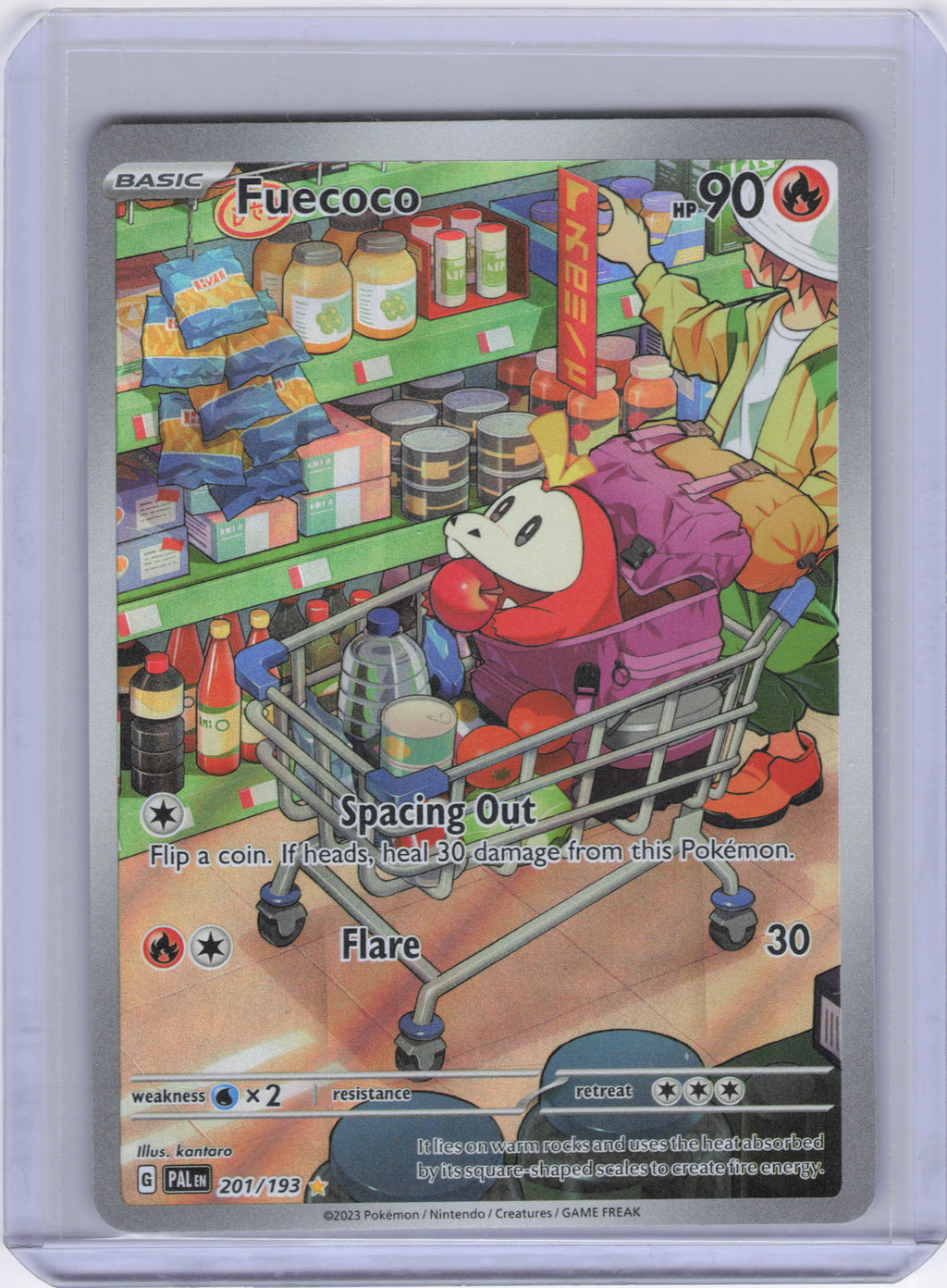 Fuecoco - 201/193 - SV02: Paldea Evolved (PAL)