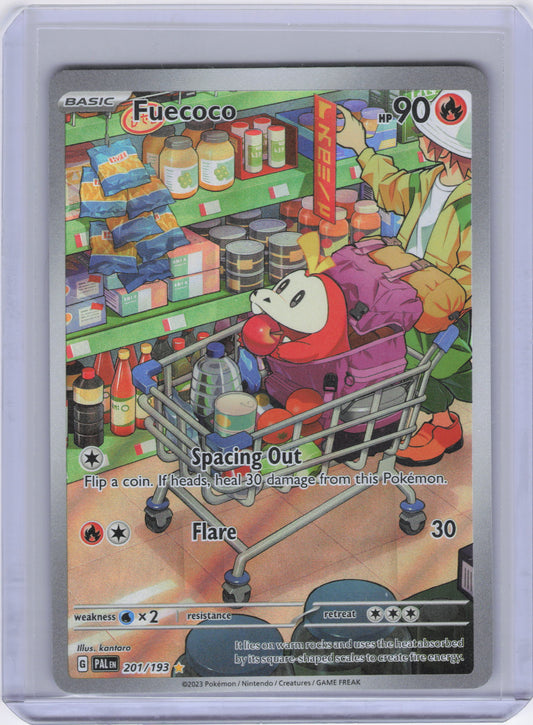 Fuecoco - 201/193 - SV02: Paldea Evolved (PAL)