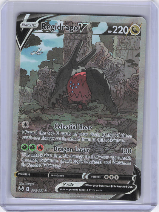 Regidrago V (Alternate Full Art) - SWSH12: Silver Tempest (SWSH12)(184/195)