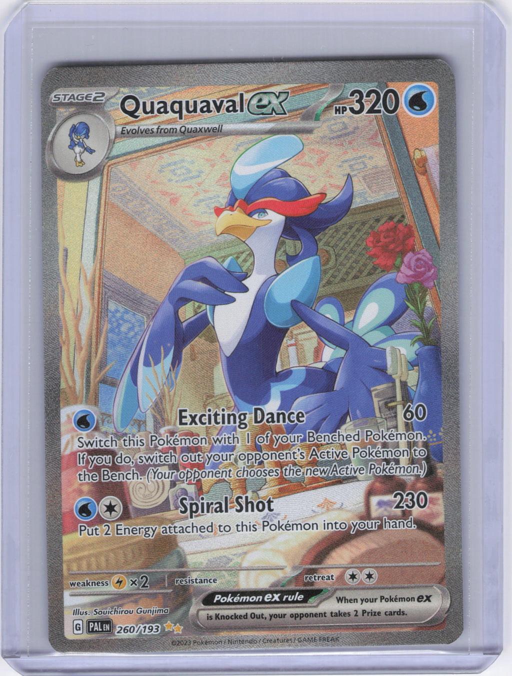 Quaquaval ex - 260/193 - SV02: Paldea Evolved (PAL)