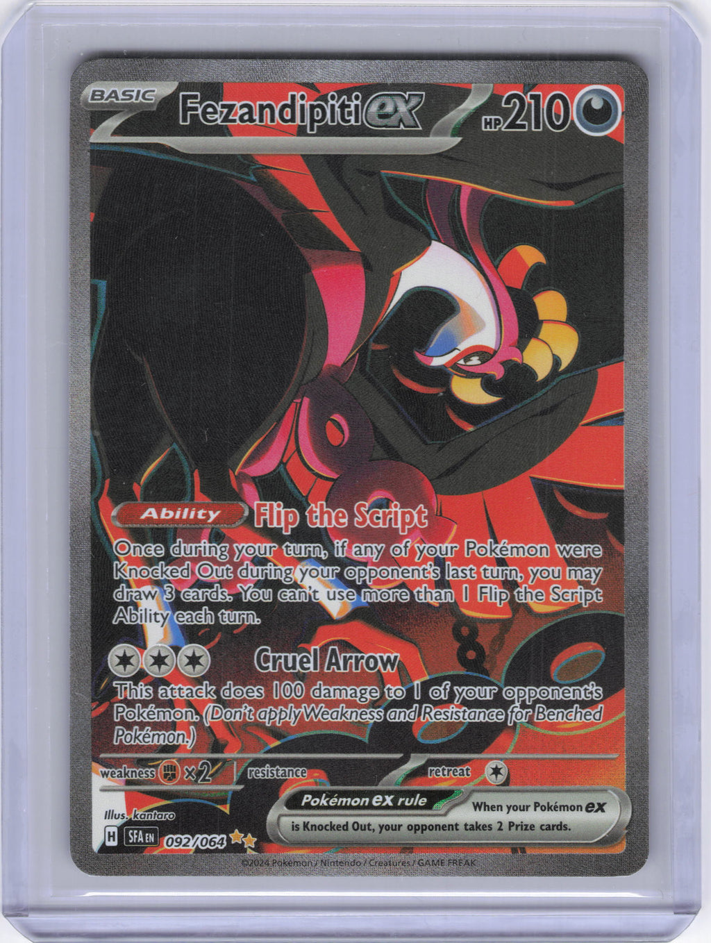 Fezandipiti ex - 092/064 - SV: Shrouded Fable (SFA)