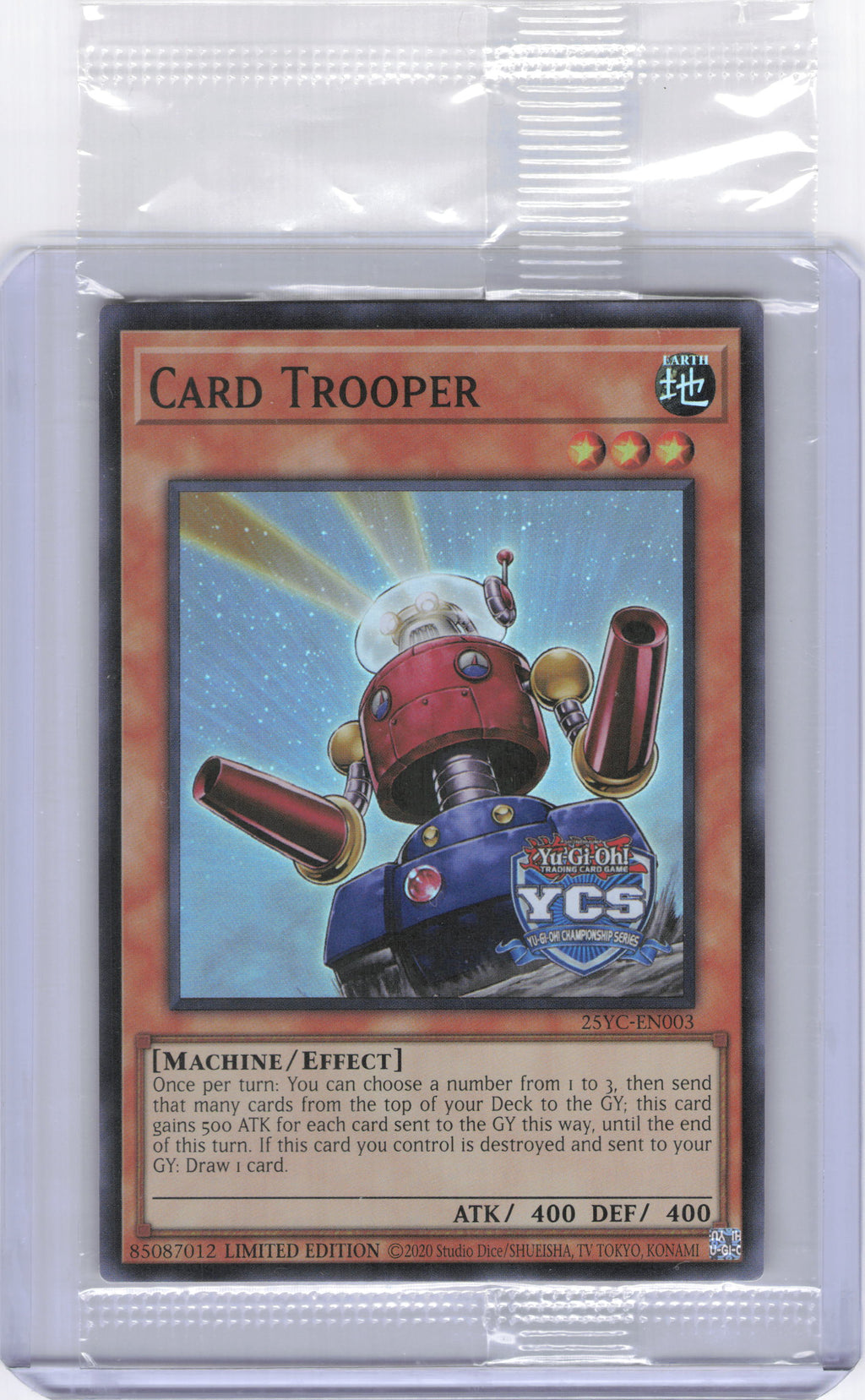 Card Trooper - Yu-Gi-Oh! Championship Series 2025 Prize Cards (25YC)