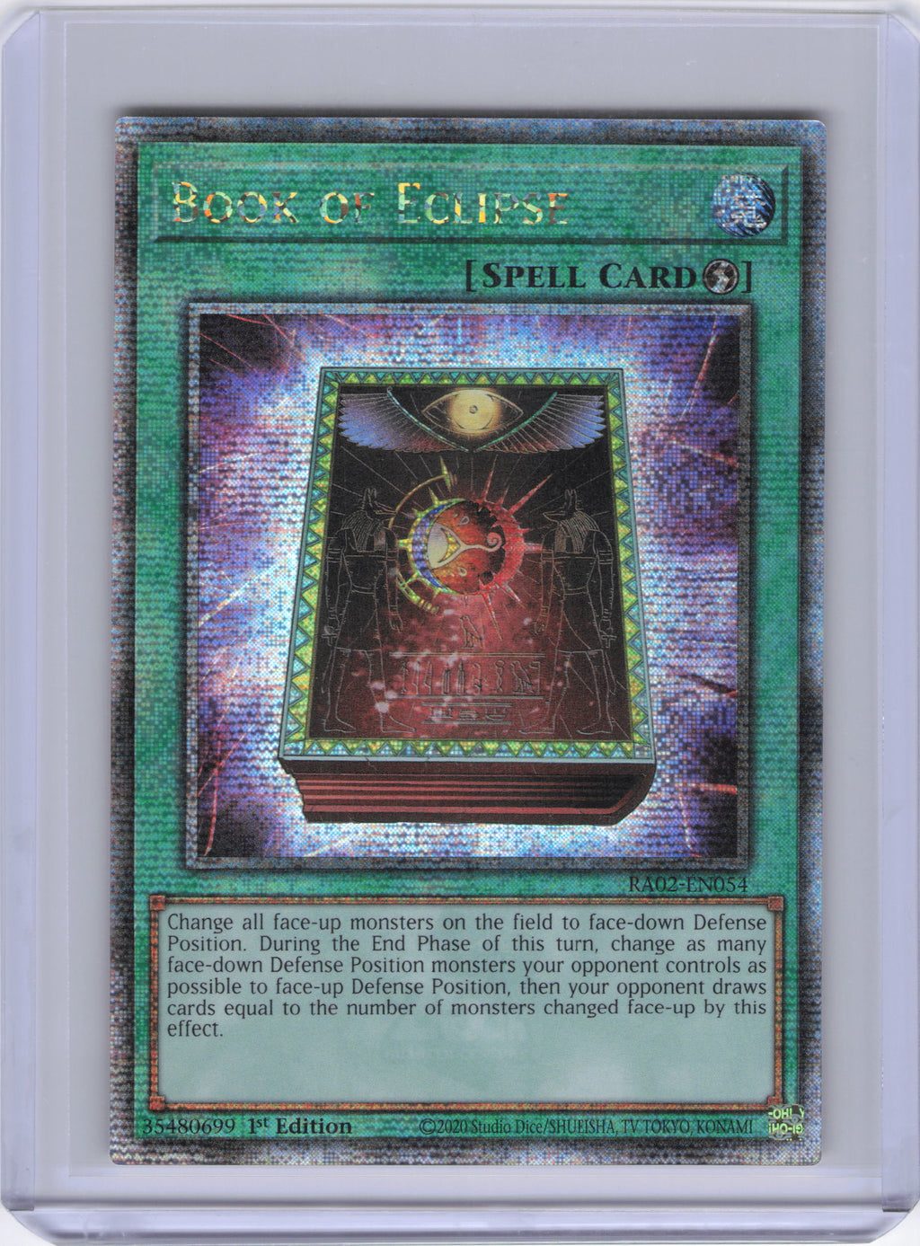 Book of Eclipse (Quarter Century Secret Rare) - 25th Anniversary Rarity Collection II (RA02)