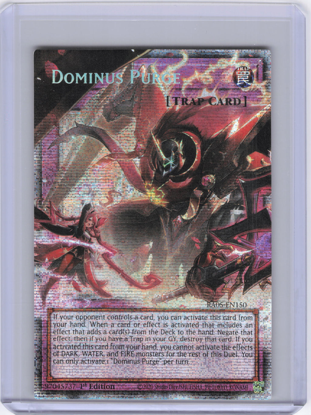 Dominus Purge (Starlight Rare) (Extended Art) - Rarity Collection 5 (RA05)